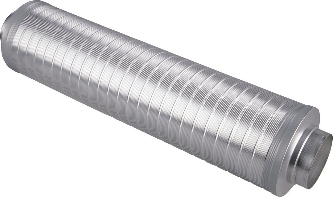 BOSCH Zubehör Wohnungslüftung SD 125 Schalldämpfer Zu-/Abluft d:125mm, L:1m
