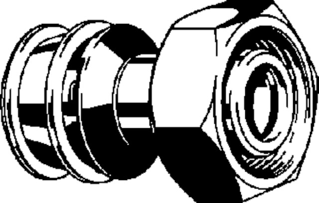 Viega Verschraubung mit SC Raxofix 5381 in 16mm x G3/4 Messing