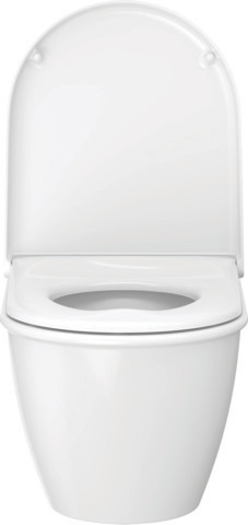 DU WC-Sitz ohne SoftClose Scharniere edelstahl, weiß