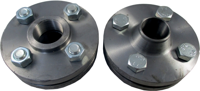 Wolf Flanschset DN40 1 1/2" für Kühler-, WRG- und Erhitzerregister
