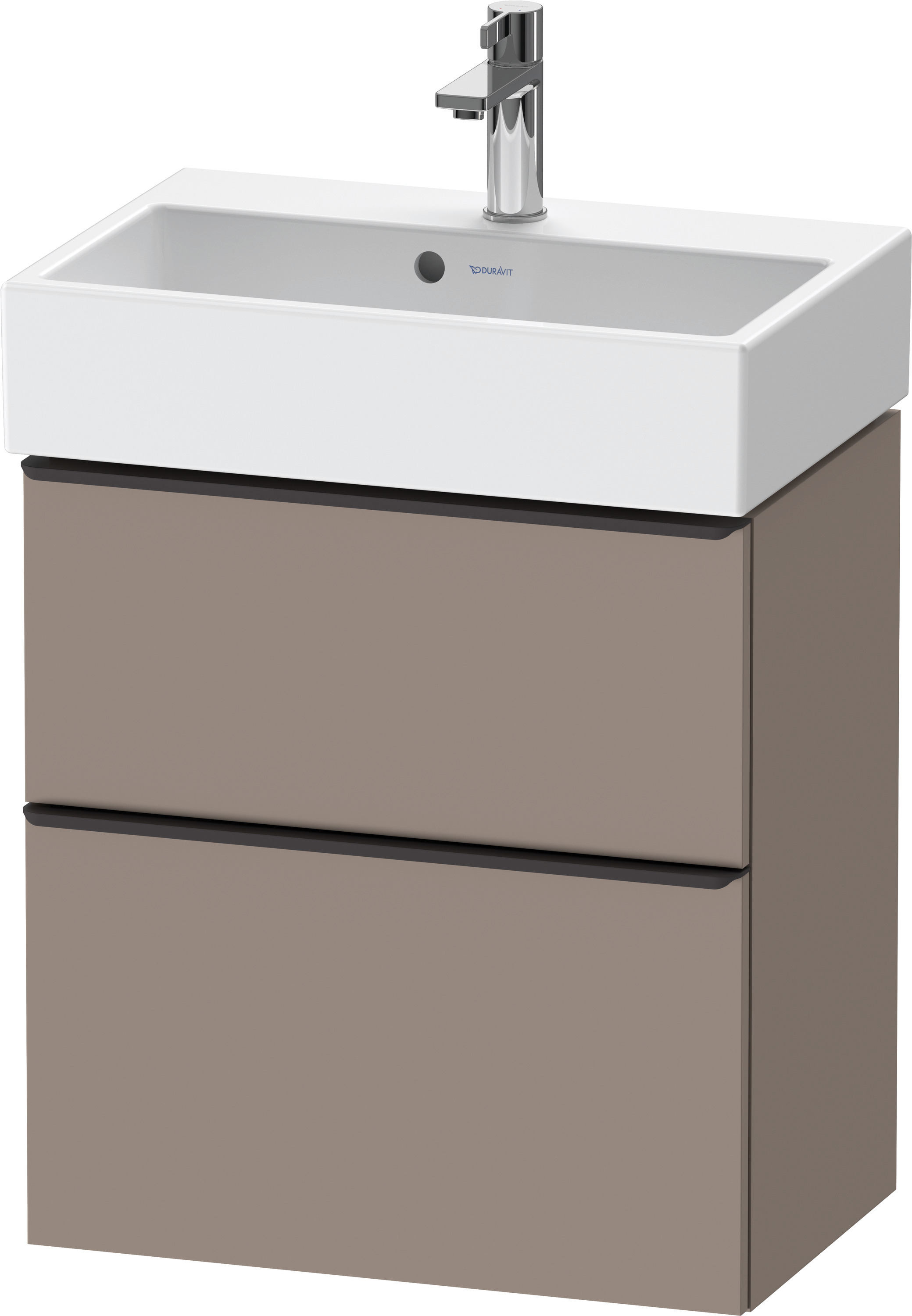 Duravit D-Neo WTU,Ausz:1,Schubk:1,GR:Dia.Schw 584x372x625mm,Wandh,Basalt Matt,Dekor