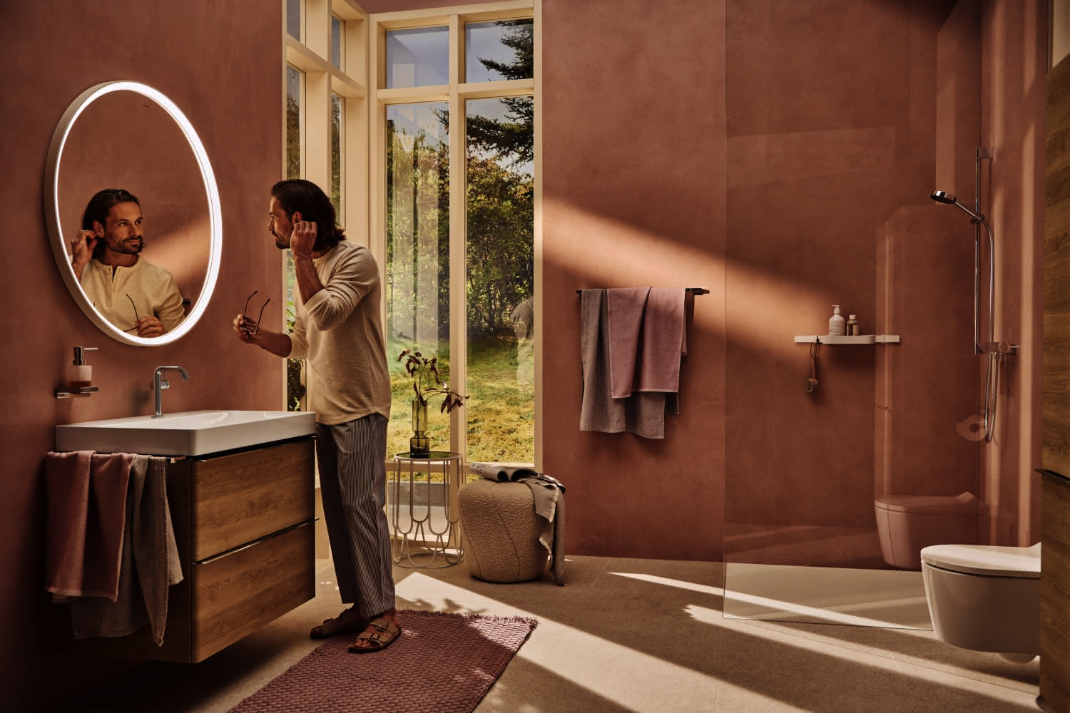 Hansgrohe WTM 150 Tecturis S Fine CoolStart ohne Ablaufgarnitur chrom