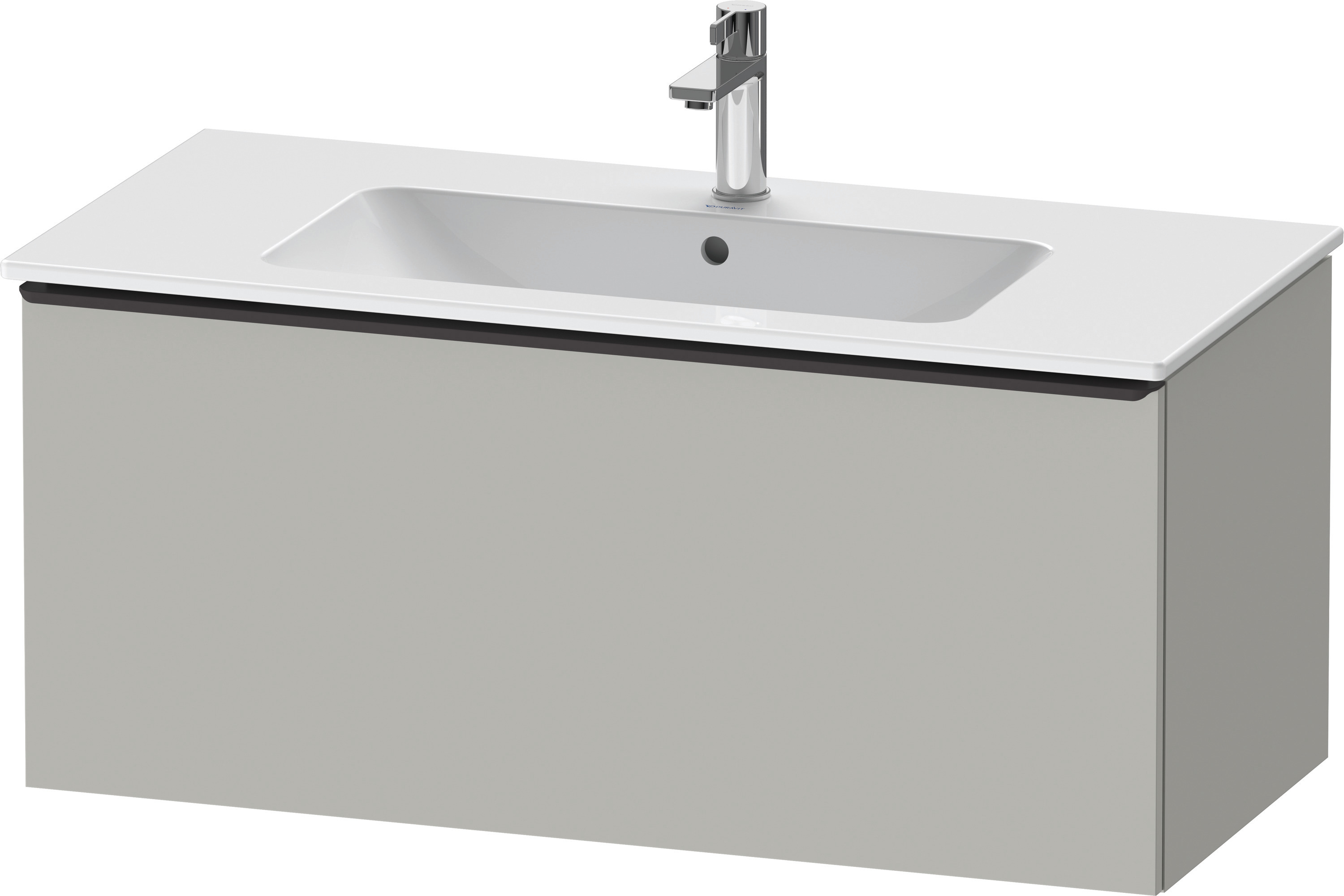 Duravit D-Neo WTU,Wdh,Ausz:1,Gr:Diamant Schw. 1010x462x440mm,Betongrau Matt,Dekor