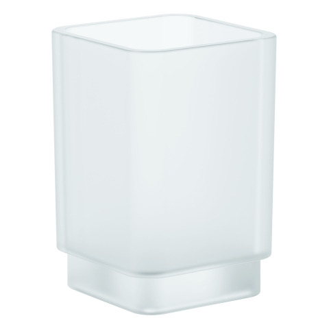 GROHE Kristallglas Selection Cube 40783 für Halter davinci satin weiß GROHE Kristallglas Selection Cube 40783 für Halter davinci satin weiß