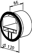 Helios VKH 125/50-100 Volumenstrom Konstanthalter 50-100 cbmh