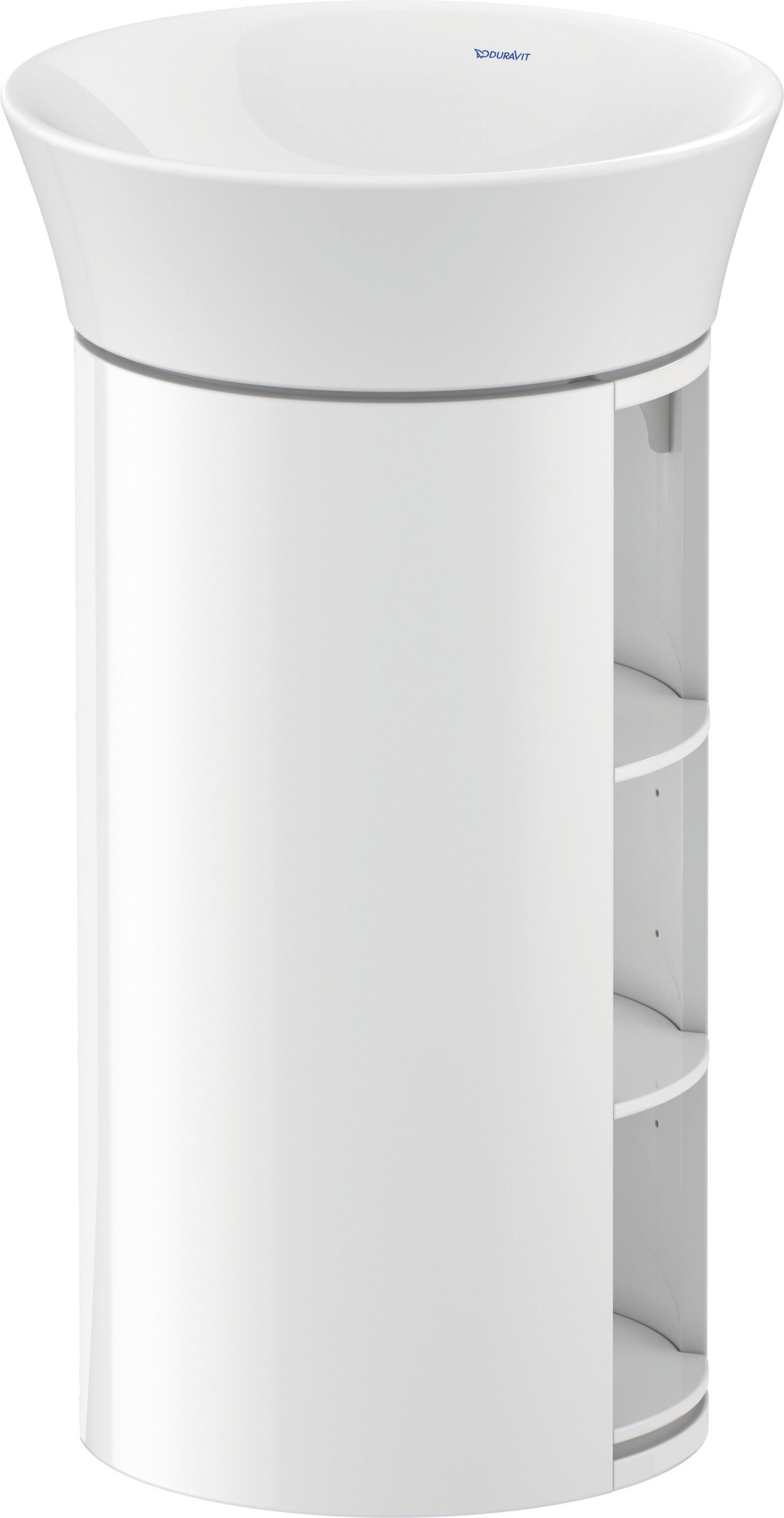 Duravit WTU White Tulip bodenst. 751x350x410mm, Weiß Hochglanz