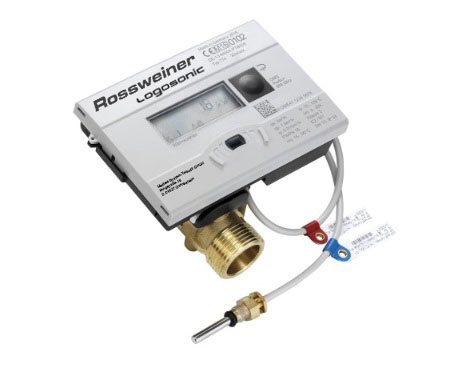 Flamco Logosonic M-Bus Qp 1,5 qm/h, MID, US PN16, Wärmezähler, Einbau Vorlauf
