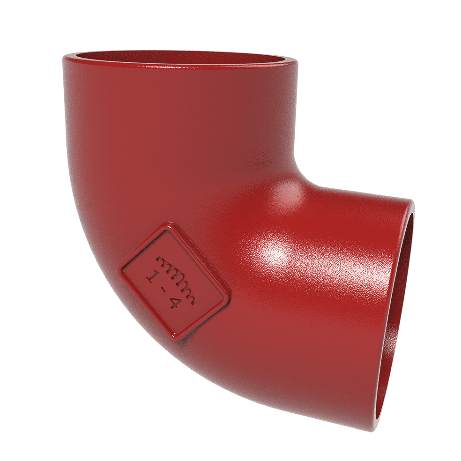 SML-Bogen DN 125, 88 Grad