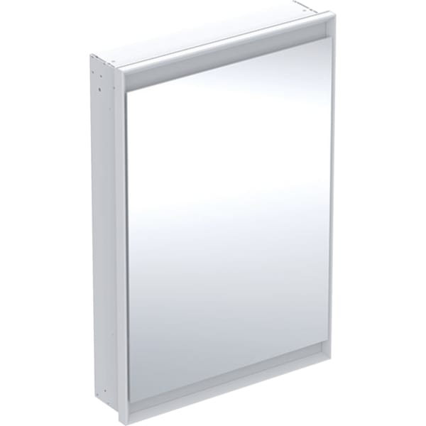 Geberit ONE Spiegelschrank mit ComfortLight 1 Tür re, UP-Mont., 60x90x15cm, weiß