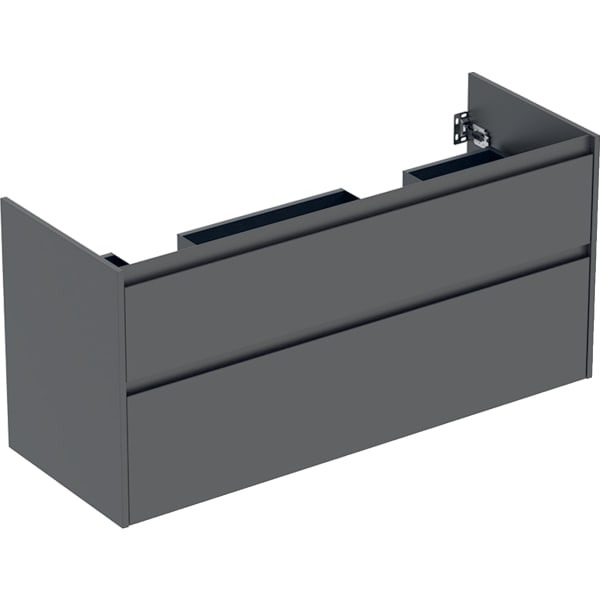 Geberit Unterschrank für DMWT, 2 Schubladen B:130cm, lava matt