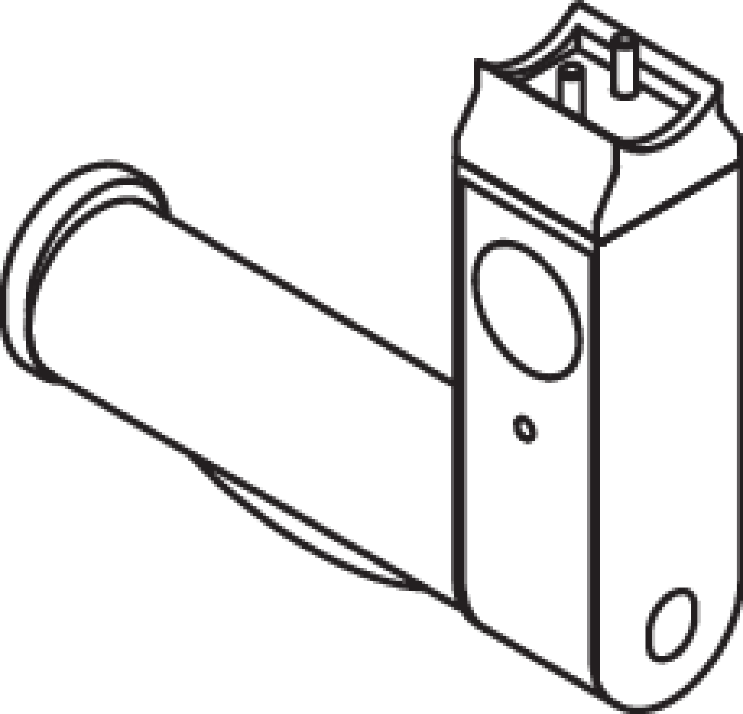 HEWI Aufrüstsatz WC-Spülauslösung re,SK-Griff 950.50.1/950.50.3 signalweiß