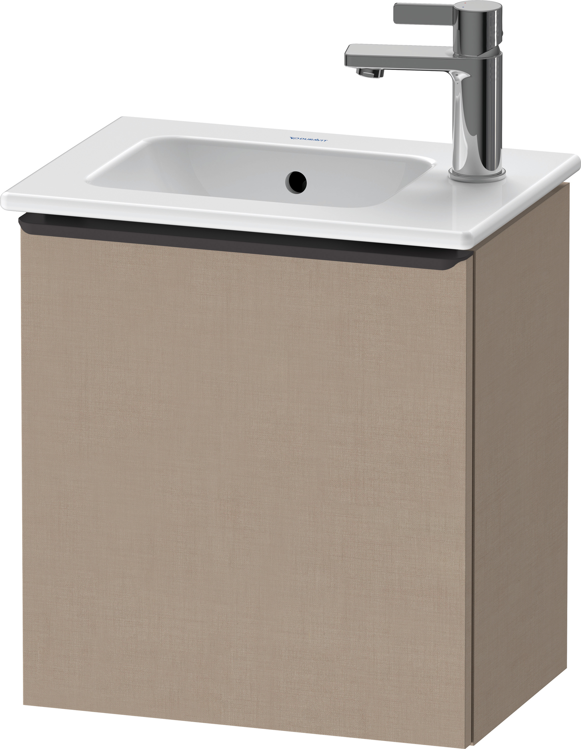 Duravit D-Neo WTU,Wdh,Tür:1,TA:LI,Gr:Dia.Schw 410x274x440mm,Leinen Matt,Dekor