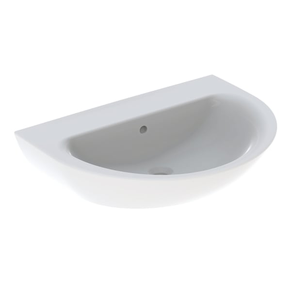 Geberit Renova Waschtisch, 70x52cm o. Hl., m. Ül., weiß, KeraTect Geberit Renova Waschtisch, 70x52cm o. Hl., m. Ül., weiß, KeraTect