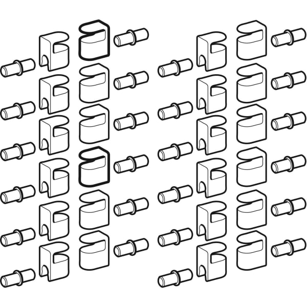 Geberit Glas Bodenträger (12 St.) Geberit Glas Bodenträger (12 St.)