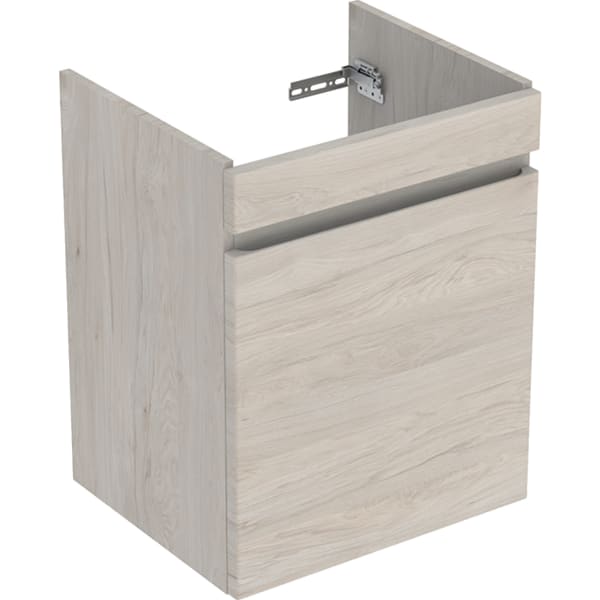 Geberit Renova Plan US f. WT, mit 1 Schublade 48,4x60,6x40,7cm, Nussbaum hickory hell