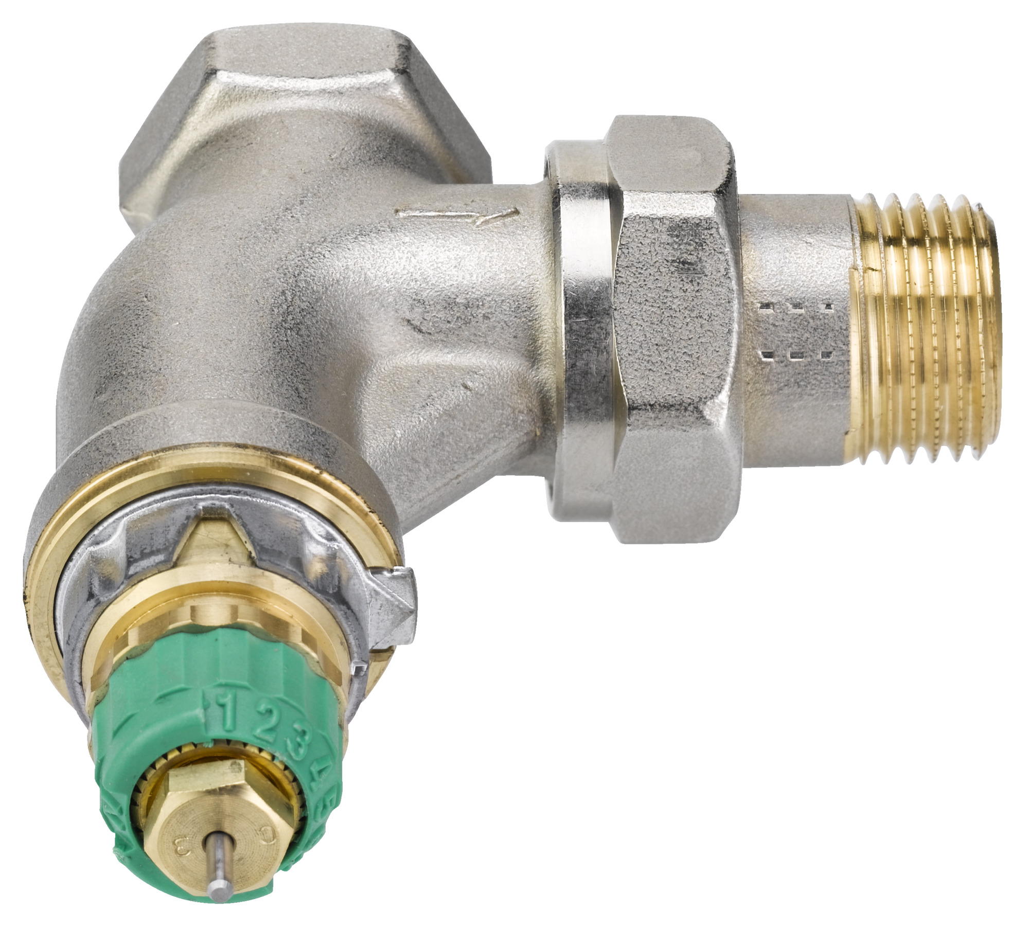 Danfoss Dynamic Valve RA-DV 15 druckunabhängig, R 1/2, Eck, vernickelt
