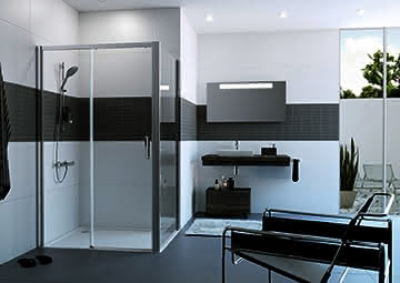 HP DA Classics 2 EasyEntry 4-Eck GT 1tlg. mfS 120/li H:2000 weiß klar