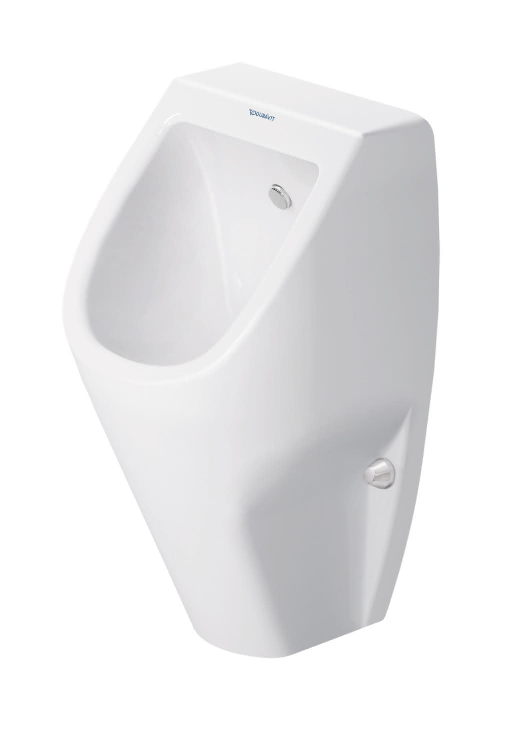 DU Urinal D-Code, Zulauf von hinten rimless, ohne Fliege, weiß