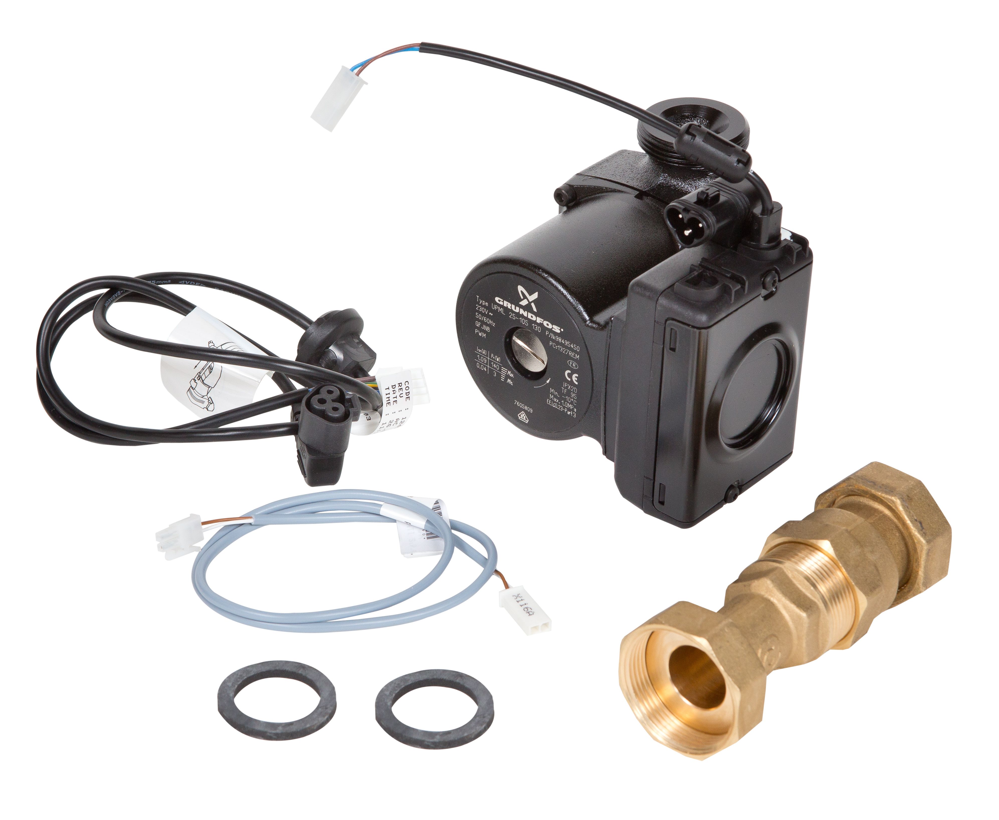 Remeha Kesselkreispumpe extern Gas 120 Ace, Grundfos UPML 25-105 PWM
