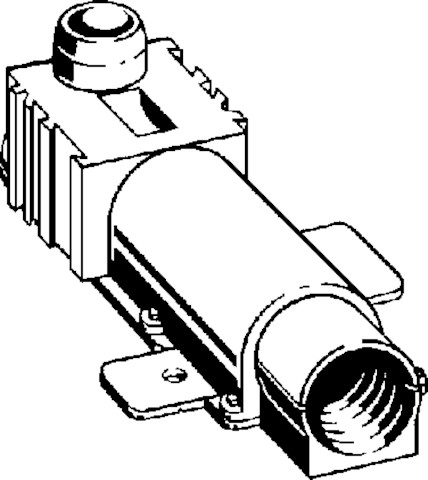 Viega Rohrführungsdose 1075.7 in 16mm Kunststoff weiss RAL 9010