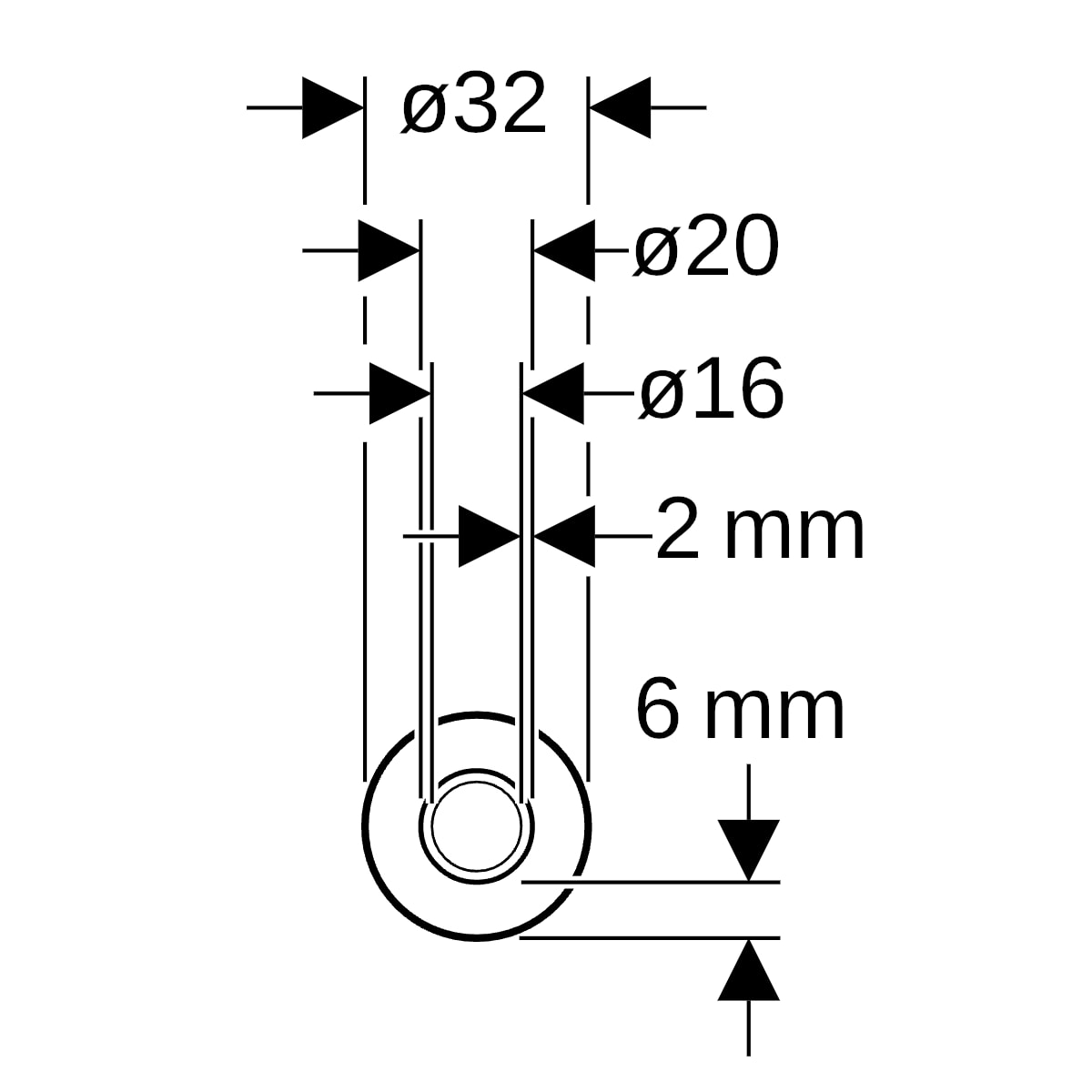 Geberit Systemrohr ML, rund vorgedämmt 6mm Rollenware d20, L:50m blau ab Bj 2024