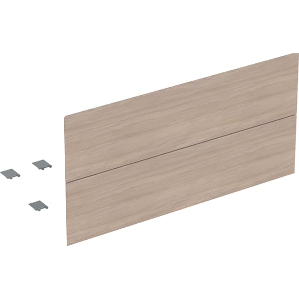 Geberit Set Schubl.-Frt für ONE US, 2 Schubl. für WT B: 105cm, Eiche