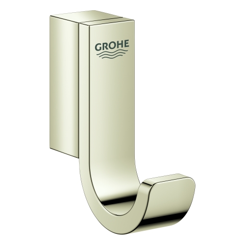 GROHE Bademantelhaken Selection 41039 einfach nickel