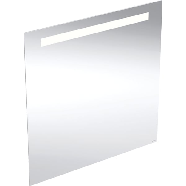 Geberit Option Basic Lichtspiegel, eckig Beleuchtung oben, 70x70x3cm, alu. elox