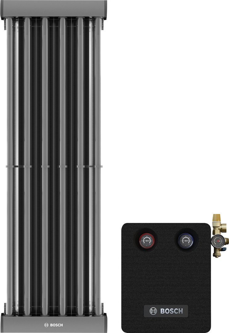 BOSCH Solar-Basic-Paket JUPA SO815 8xSO8000 TVV, AGS10/MS200, Aufdach