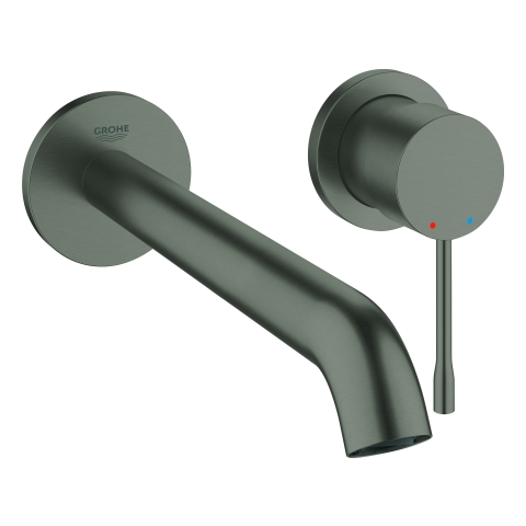 GROHE 2-L-WT-Wandbatt. Essence 29193_1 FMS Ausl. 230mm hard graphite gebürstet GROHE 2-L-WT-Wandbatt. Essence 29193_1 FMS Ausl. 230mm hard graphite gebürstet