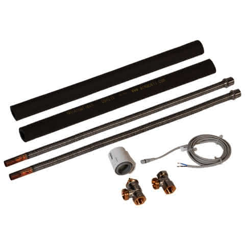 KM VentilKit für KaDeck, voreinstellbar 2-Lt., als 2-Wege-Ventil mit Antrieb 24V