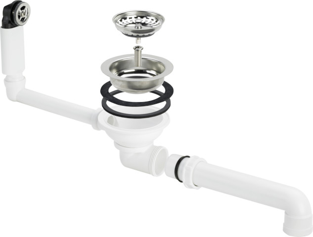 Viega Ablaufventilset 7139.152 in Kunststoff weiss