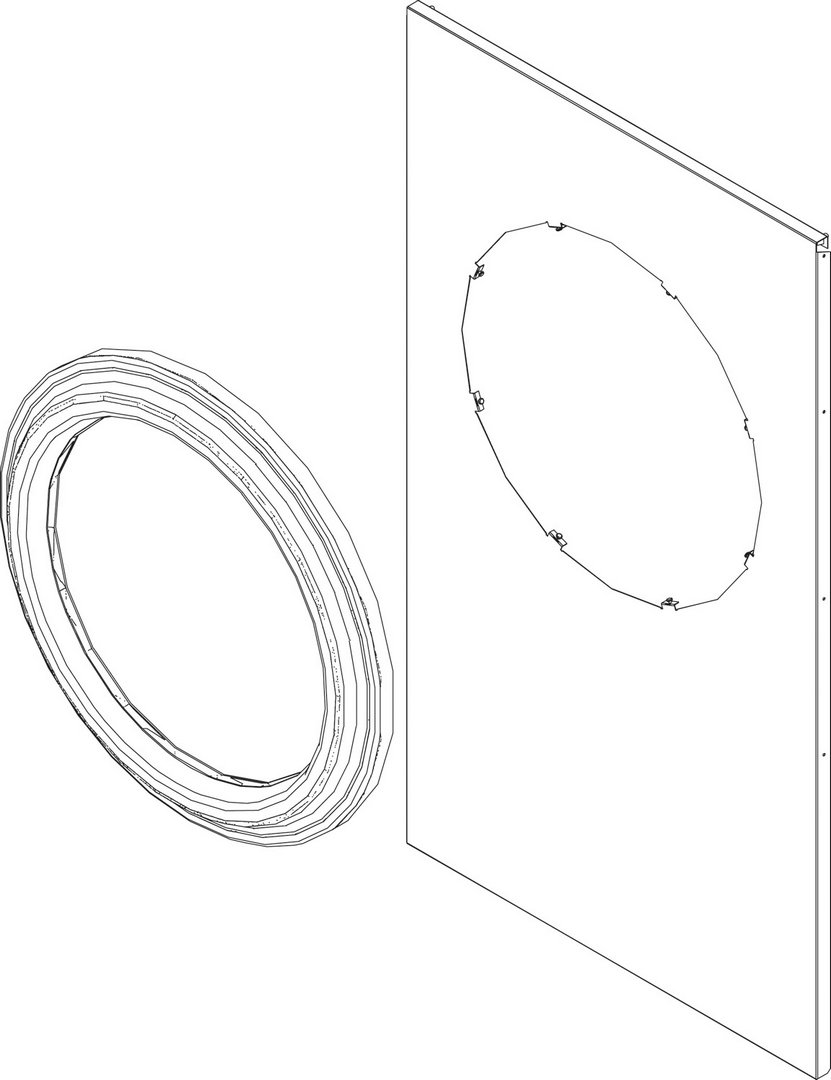 BOSCH Ersatzteil TTNR: 8738206064 Vorderwand Ju/Bo SP