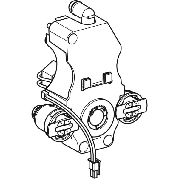 Geberit Funktionseinheit ohne Generator, zu WT-Armaturen Piave/Brenta o. Mischer