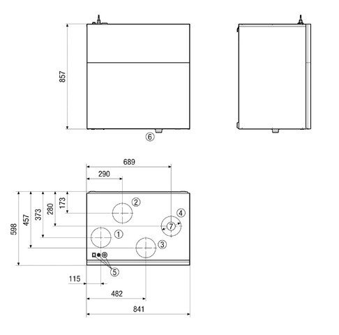 Maico Raumluft-System WR 310 Standardausführung bis 250 m2