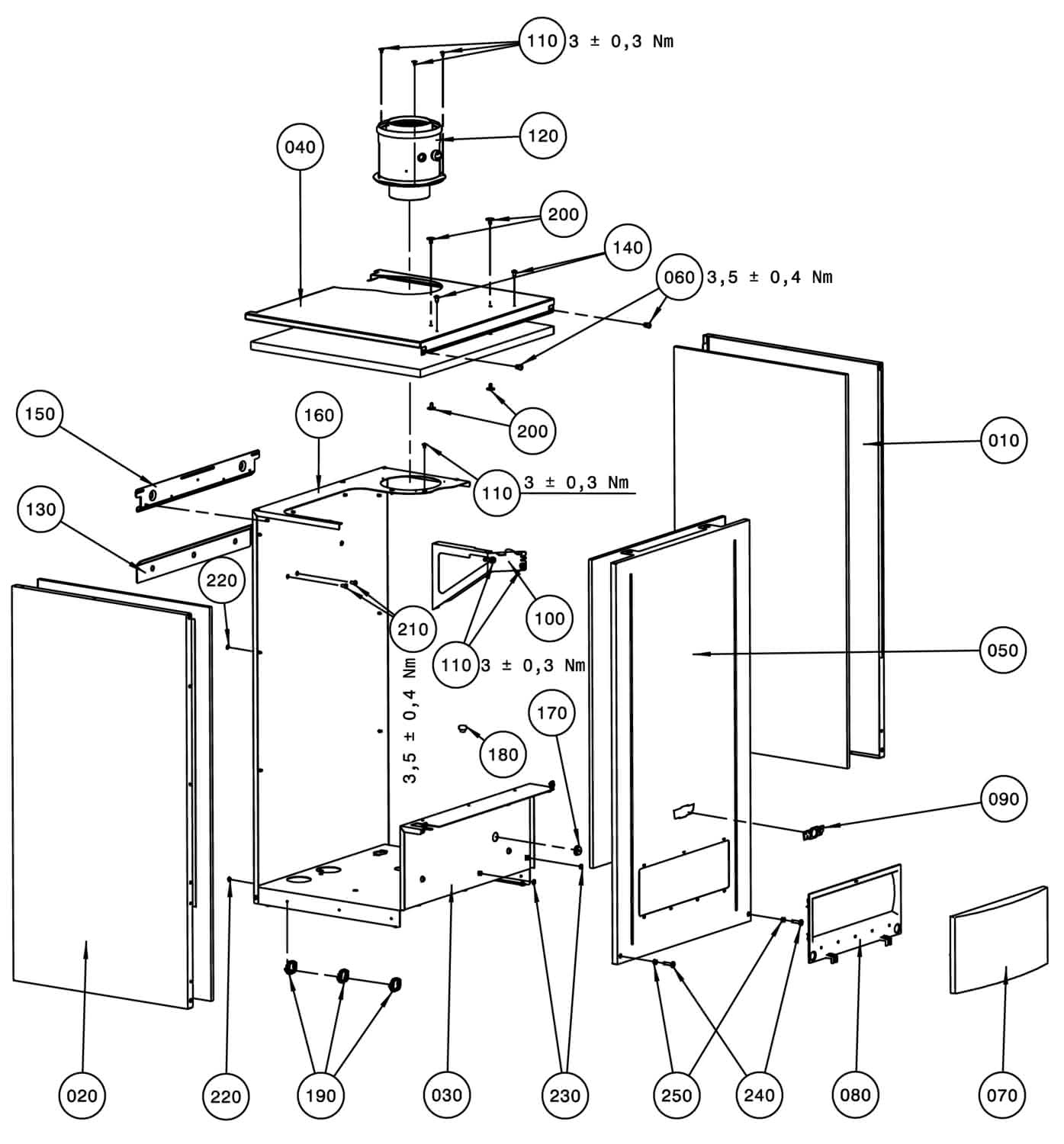 Wolf Gasbrennwert-Heiztherme CGB-2-75 Ausführung Erdgas E