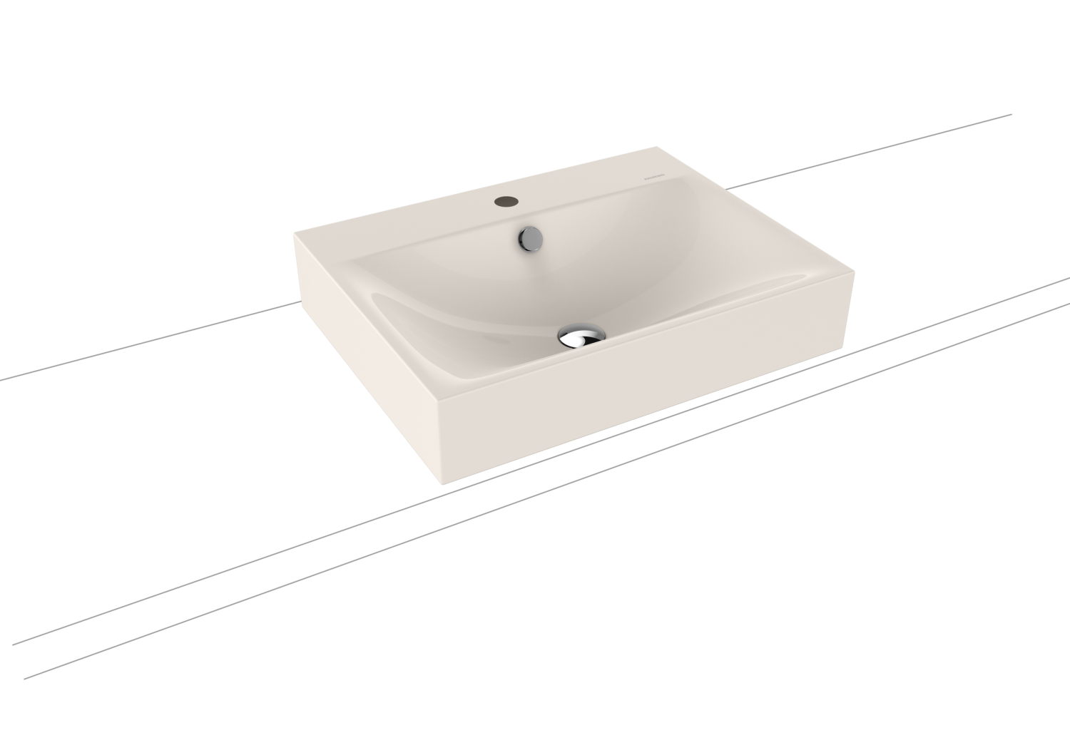KA WB SILENIO Mod.3042,600x460mm,perga, PEFF,AD,m. 1HL,mÜL,chr