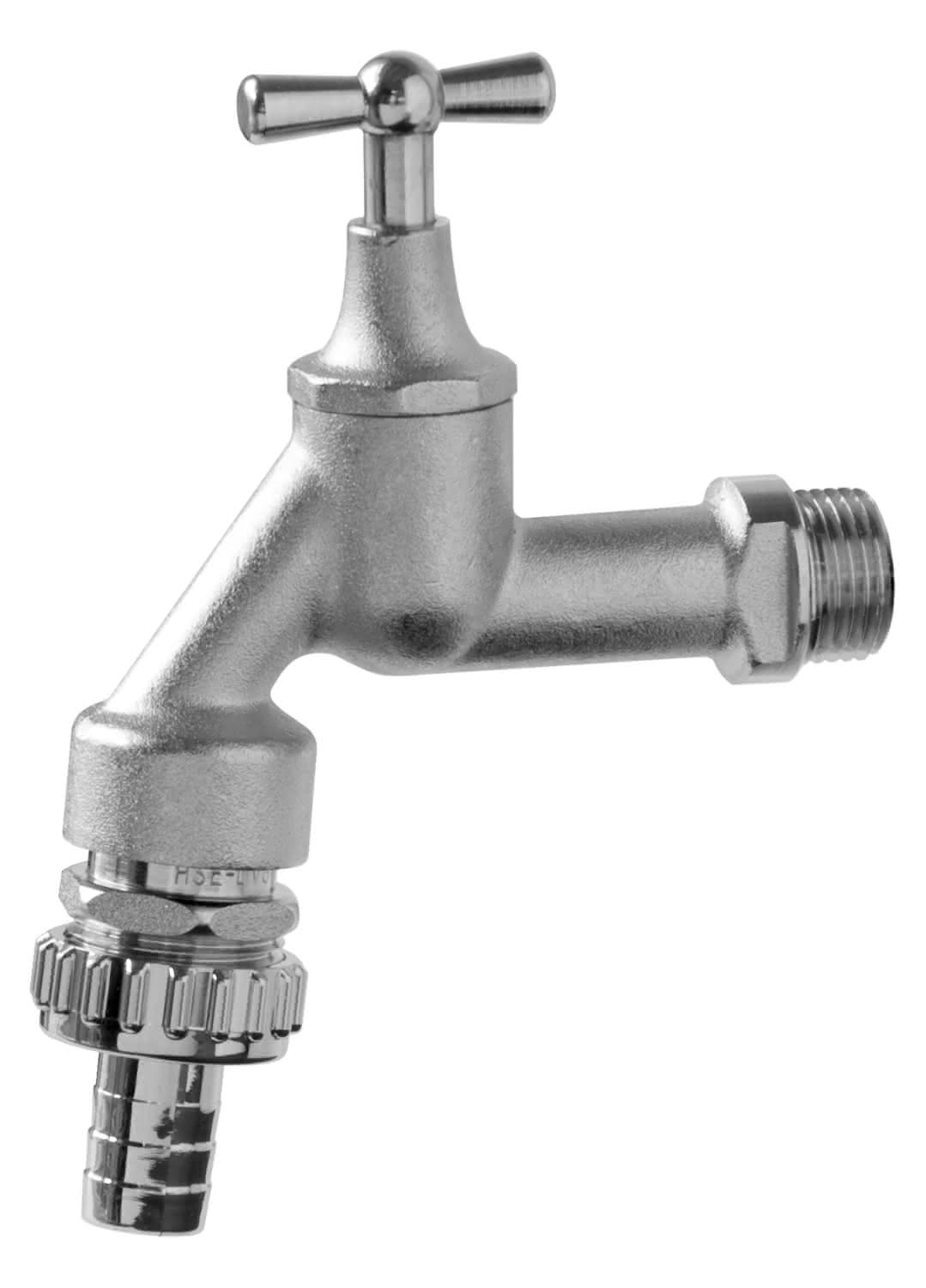 Auslaufventil 1/2" mit Schlauchverschr. m.Rückflußverh.u.Rohrbelüfter vc, 2201 Auslaufventil 1/2" mit Schlauchverschr. m.Rückflußverh.u.Rohrbelüfter vc, 2201