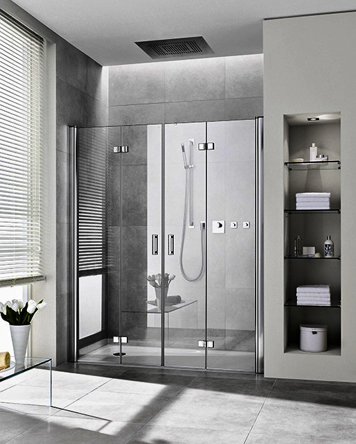 KR Kermi Pendel-Falttür Diga 2T4 1300x 2000 BV: 1268-1308 SIHG ESG klar