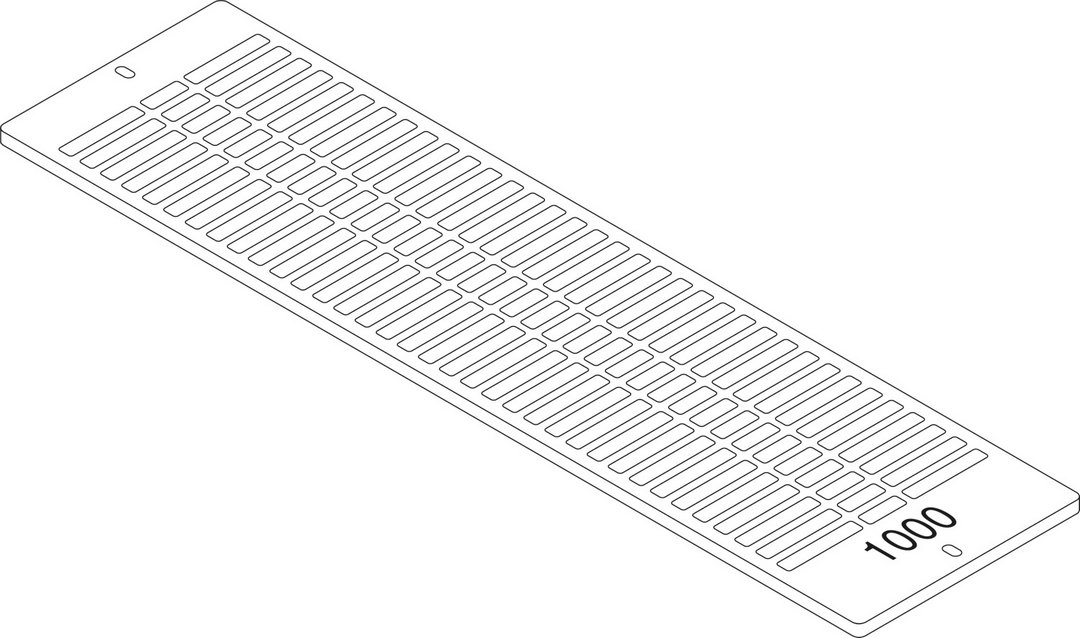 BOSCH Ersatzteil TTNR: 87183404100 Aufsteckgitter 30/33-1000 RAL9016 everp