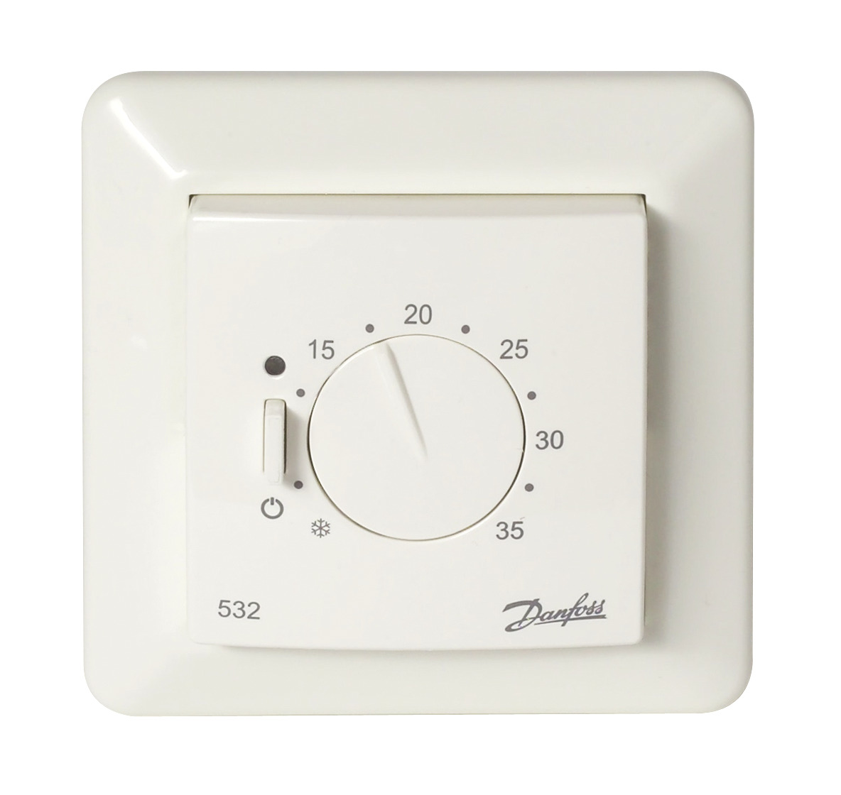 Danfoss elektron, Thermostat ECtemp 532 230V, 5-35 C, mit Raum-/Leitungsfühler