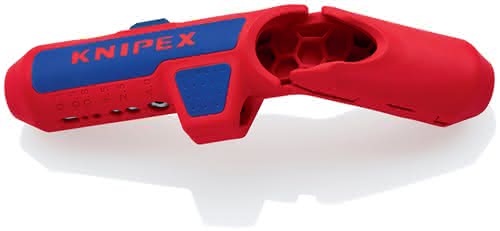 Univ.Abmantelungswerkzeug ErgoStrip® Gesamt-L.130mm KNIPEX Univ.Abmantelungswerkzeug ErgoStrip® Gesamt-L.130mm KNIPEX