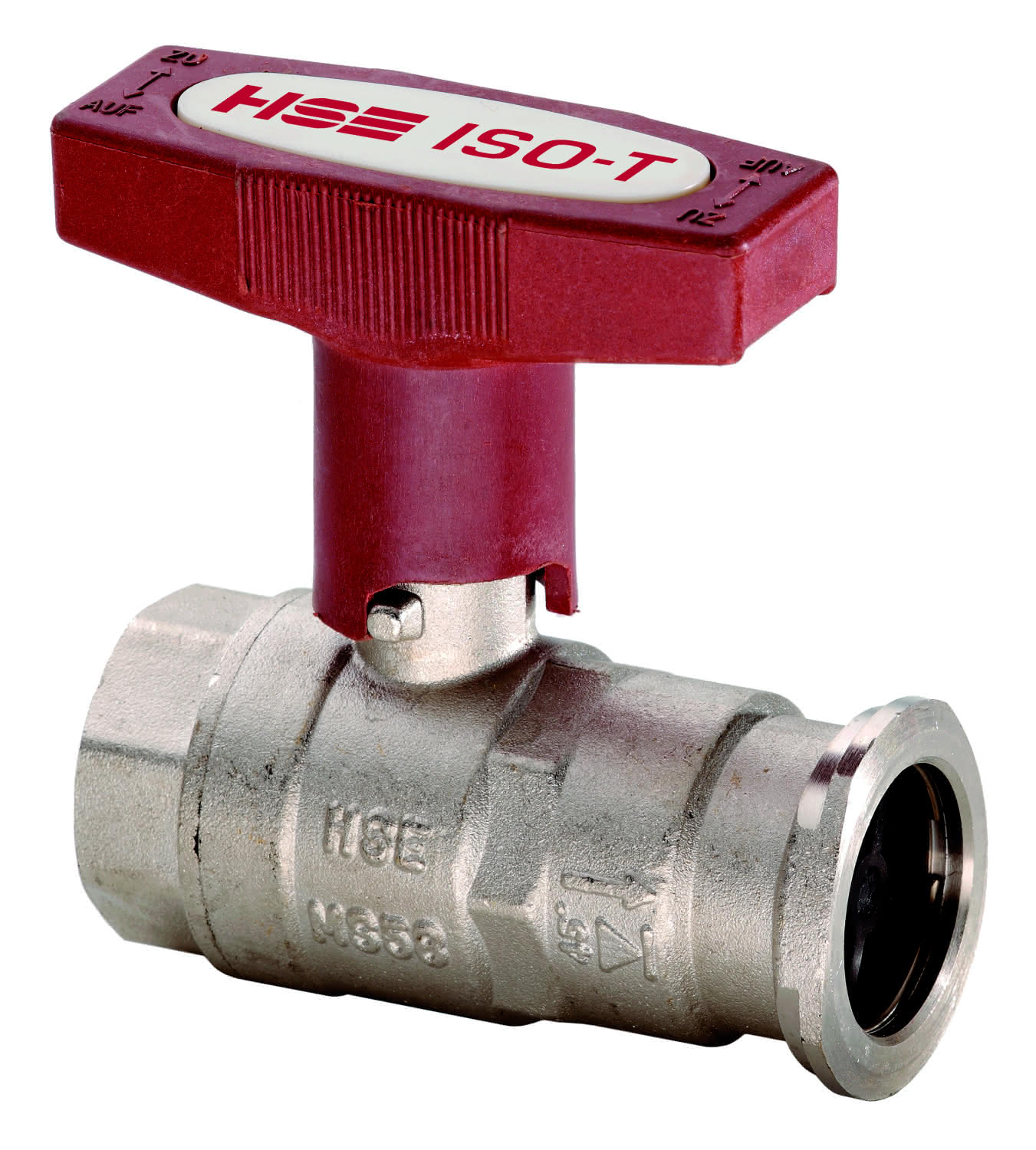 ISO-T Pumpenkugelhahn mit Schwerkraftbremse 11/4x11/4", Nr. 1479 ISO-T Pumpenkugelhahn mit Schwerkraftbremse 11/4x11/4", Nr. 1479