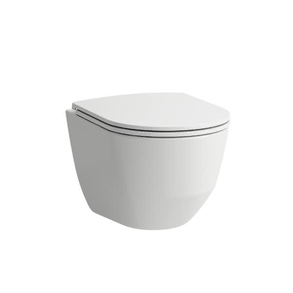 LF T-WC wandh. PRO 530x360 spülrandlos verdeckte Bef. LCC weiß