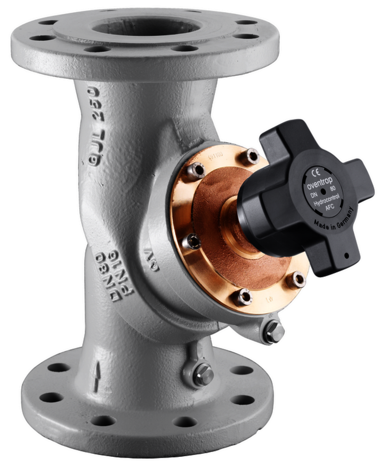 OVENTROP-Str.-Absp.Vent.Hydrocontrol AFC DN150, PN16, Flansch/DIN, GG25 OVENTROP-Str.-Absp.Vent.Hydrocontrol AFC DN150, PN16, Flansch/DIN, GG25