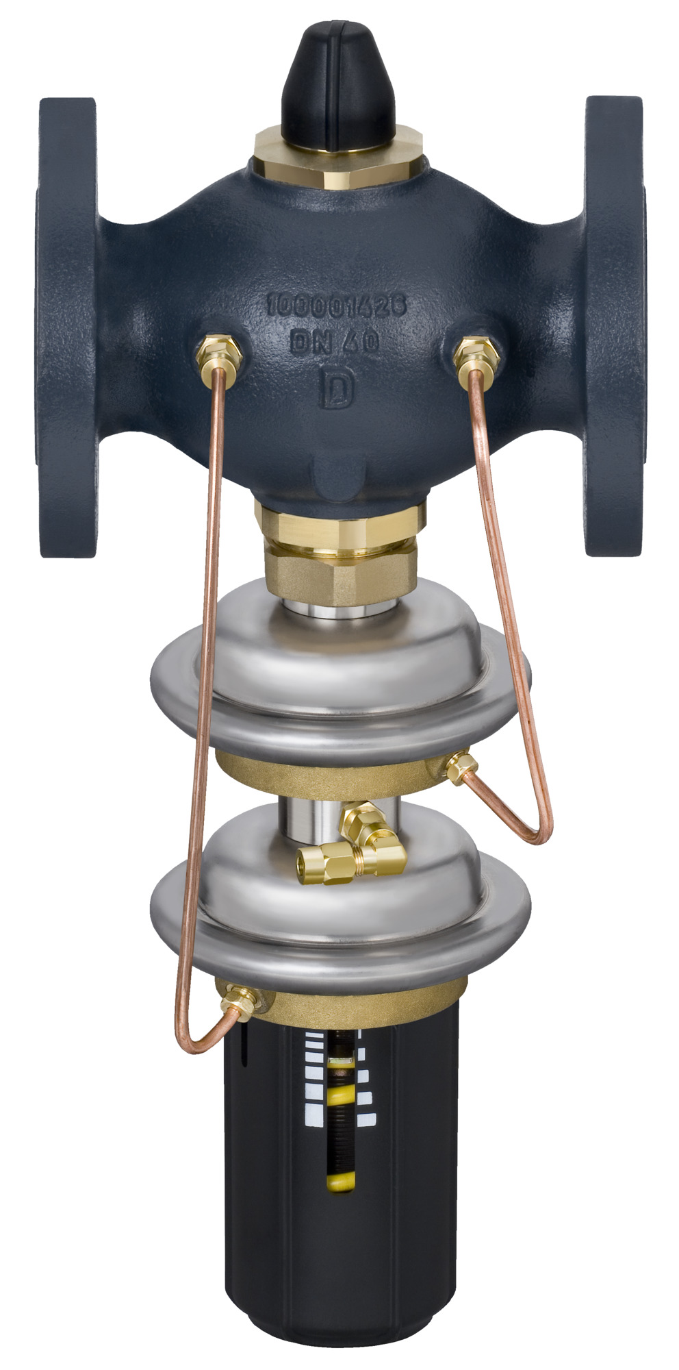 Danfoss Diff.Druck.+ V,stromreg.AVPQ4 DN40, Kvs 20,0, 0,1-1,0bar, Flansch