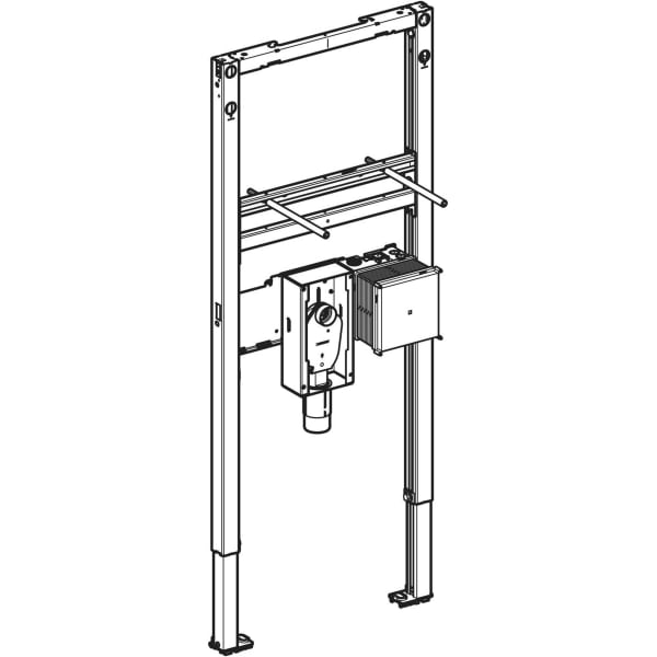 Geberit Duofix Element f. WT, 112 cm elektr. Standarm. m. UP-Funkt.-Box UP-GV