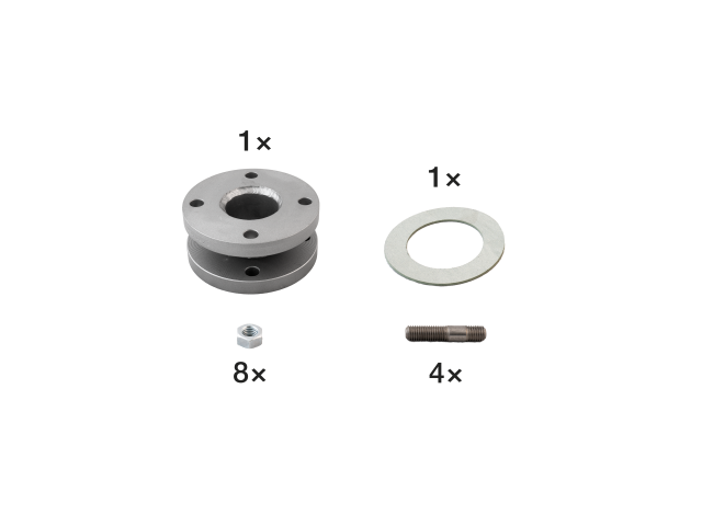 BIRAL Zubehör HLKKS Zwischenflansch Z44, DN50, 65mm