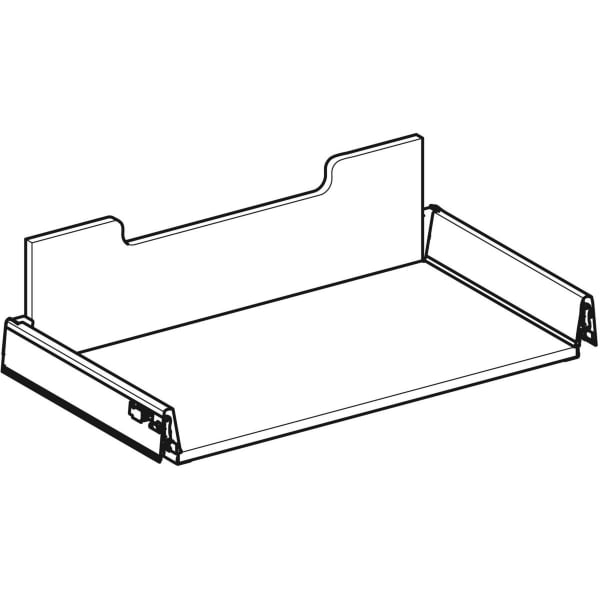 Geberit Schublade mit Reling für Renova Plan WTU, zu WT B:130cm