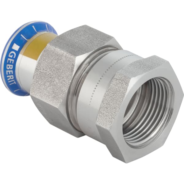 Geberit Mapress Edelstahl Übergangsverschr. mit IG (Gas) d54-Rp2 Geberit Mapress Edelstahl Übergangsverschr. mit IG (Gas) d54-Rp2